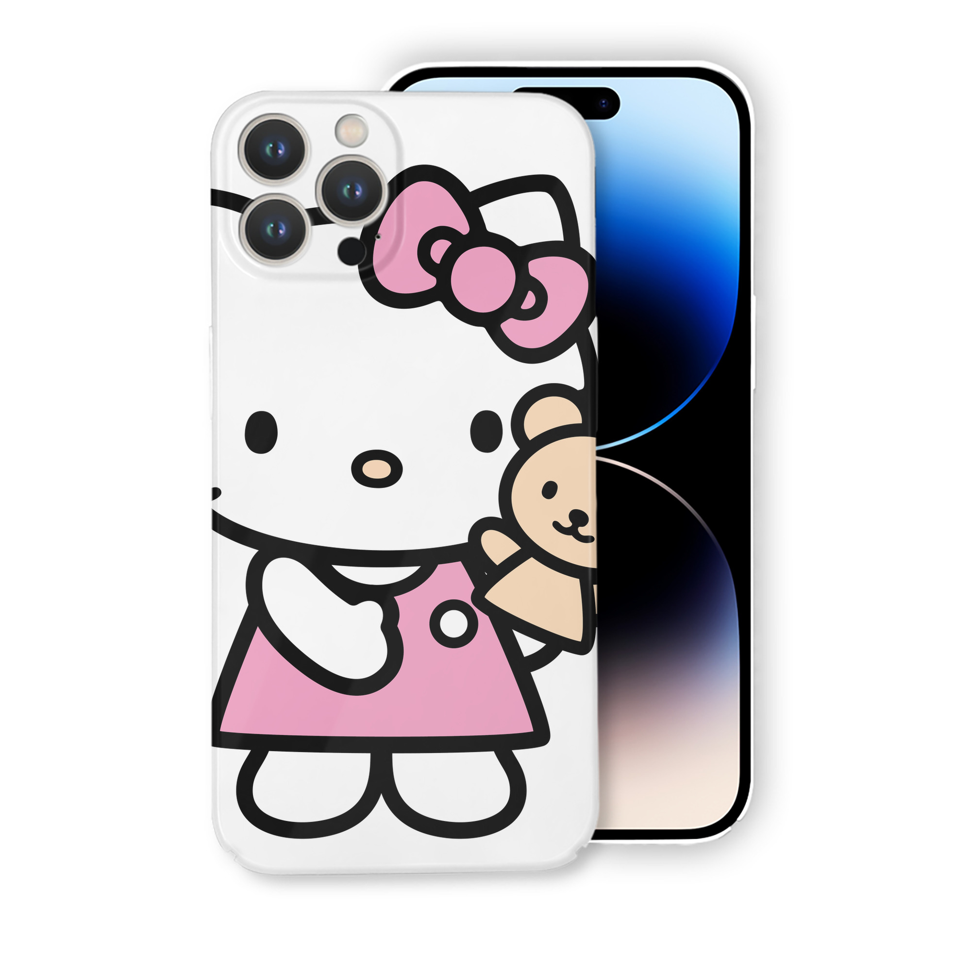 （画像用） Hello Kitty ハローキティ 【iPhone 14シリーズ対応】ハードケース